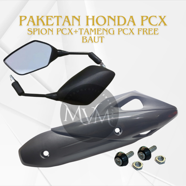 paketan motor honda pcx spion pcx+tameng pcx free baut tameng motor standar