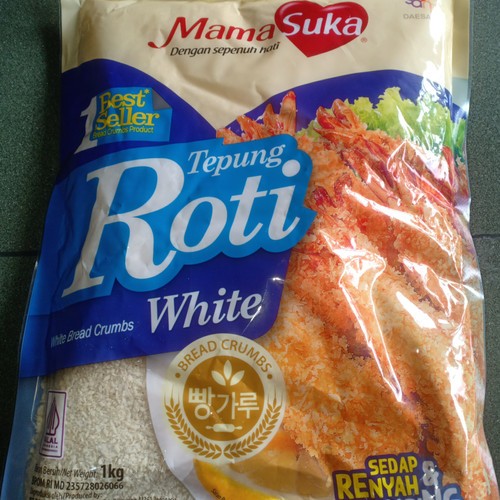 

Mamasuka Tepung Roti Kasar Putih / White 1kg