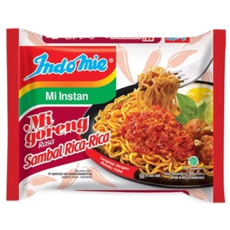 

Indomie Goreng Rasa Sambal Rica-rica