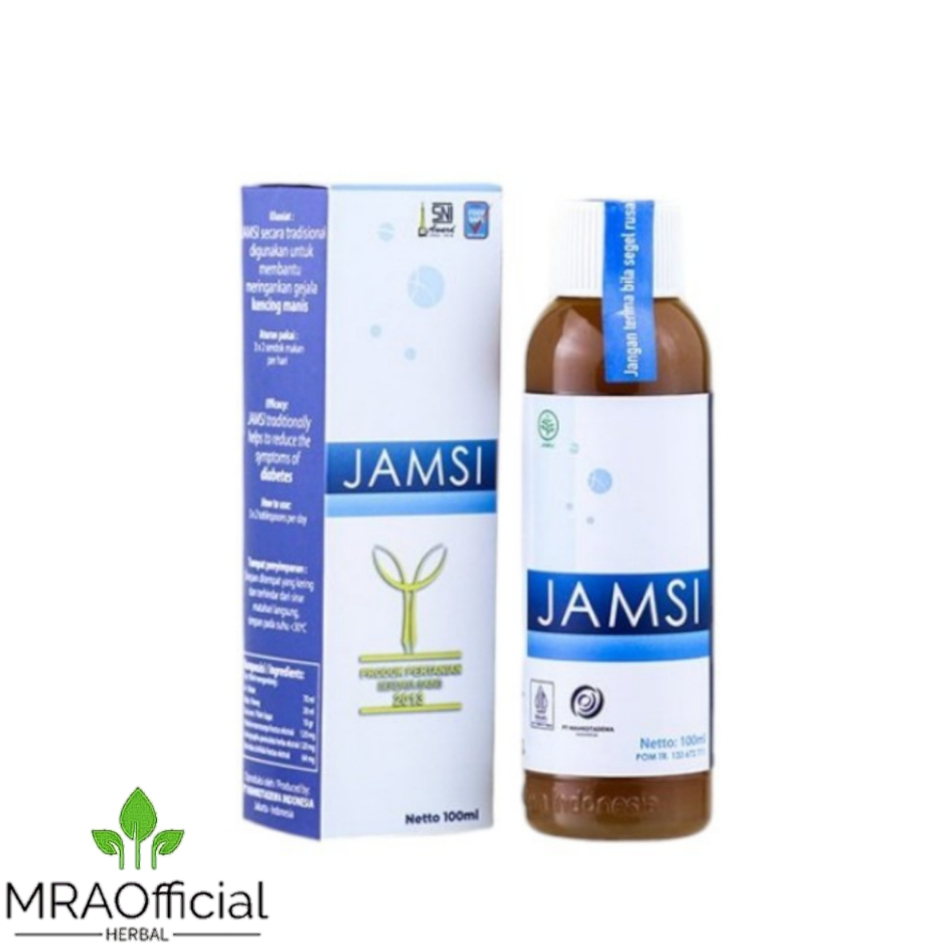 Jamsi 100 Ml | Obat Herbal Diabetes Jamu Gula Darah | Jamsi Original