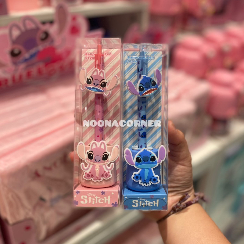 

Miniso x Disney ‼️ Figure Ballpoint Pen Set (1 mm) Lilo Stitch & Angel Collections