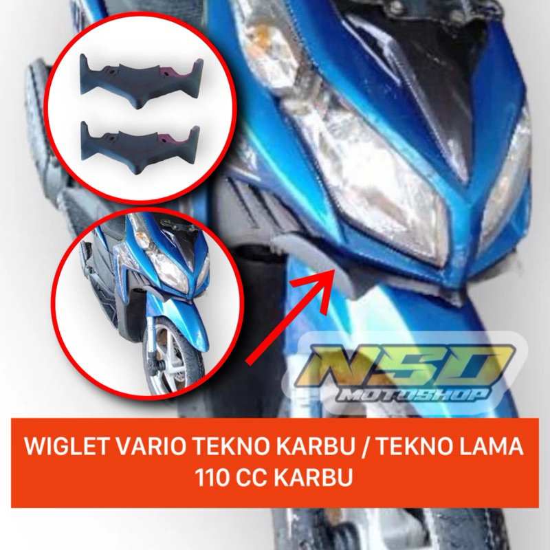 Winglet Vario Tekno Lama / Vario Tekno Karbu 110 cc