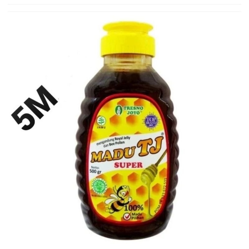 

Madu TJ Super (5M) kemasan 500grm. 1 Pack isi 2btol