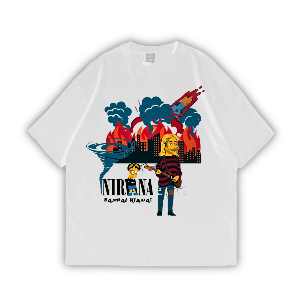 NIRVANA - Sampai kiamat Oversized t-shirt | waycomemerch