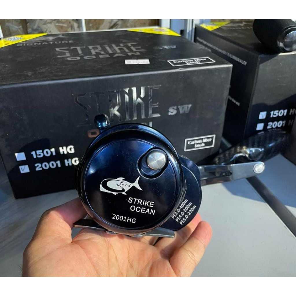 Reel Gtech Strike Ocean SW 1501HG/2001HG (Handle Kiri)