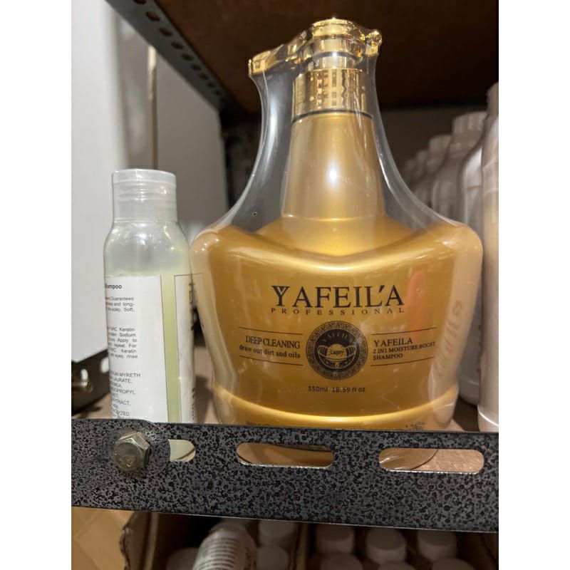 Yafeila shampo keratin treatment super lembut