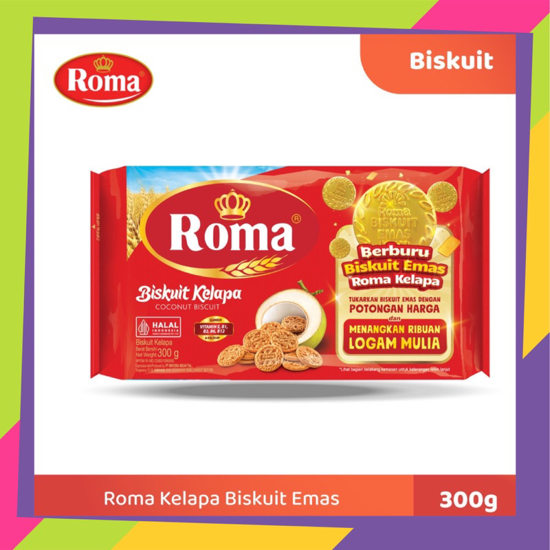 

ROMA KELAPA 300gr TERMURAH