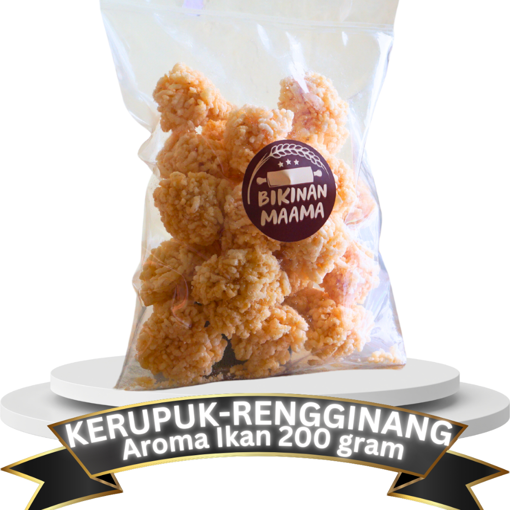 

BikinanMama kerupukRengginang aroma ikan 200 gram