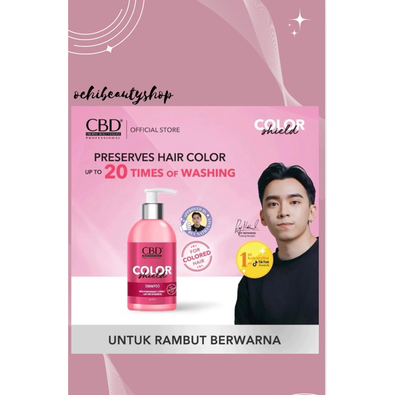 CBD COLOR SHIELD SHAMPOO 250ml | CBD SHAMPOO COLOR | CBD SHAMPOO RAMBUT WARNA