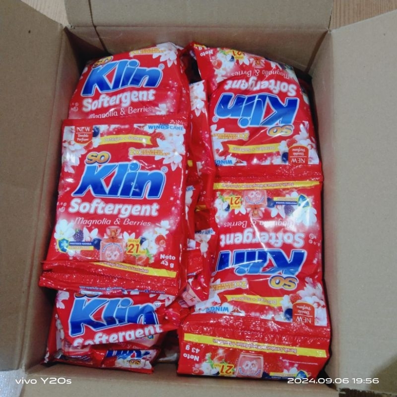 DETERGENT SOKLIN BUBUK 1 DUS (72PCS)