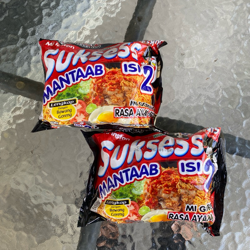 

Suksess Mie Instan Goreng Ayam Geprek 126 gr isi 2 x 2 Pcs