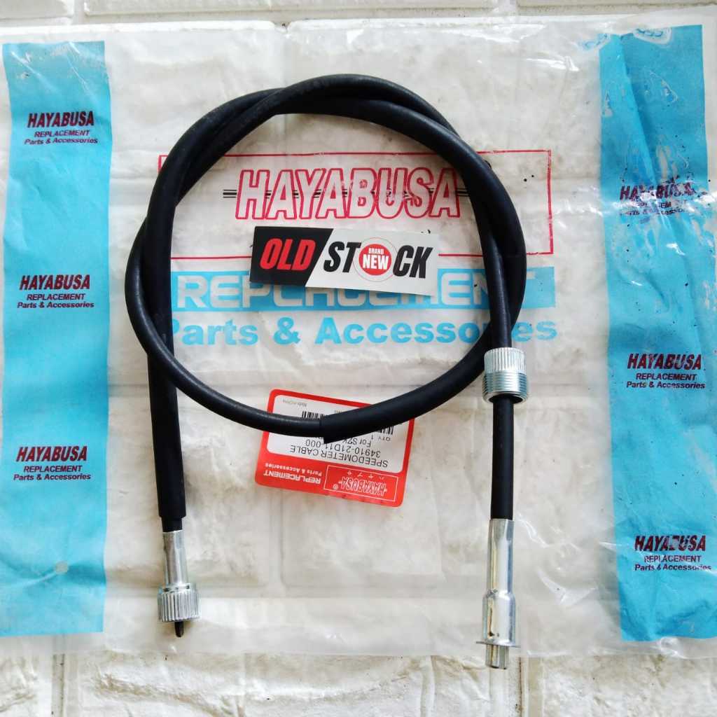KABEL KILOMETER HAYABUSA KABEL SPEEDOMETER SPIDOMETER MOTOR SUZUKI SATRIA 2TAK HIU LUMBA ( 34910-21D