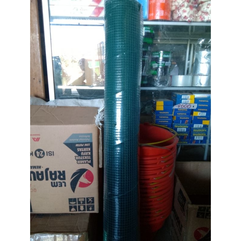 kawat loket hijau 1rol uk 1/4"