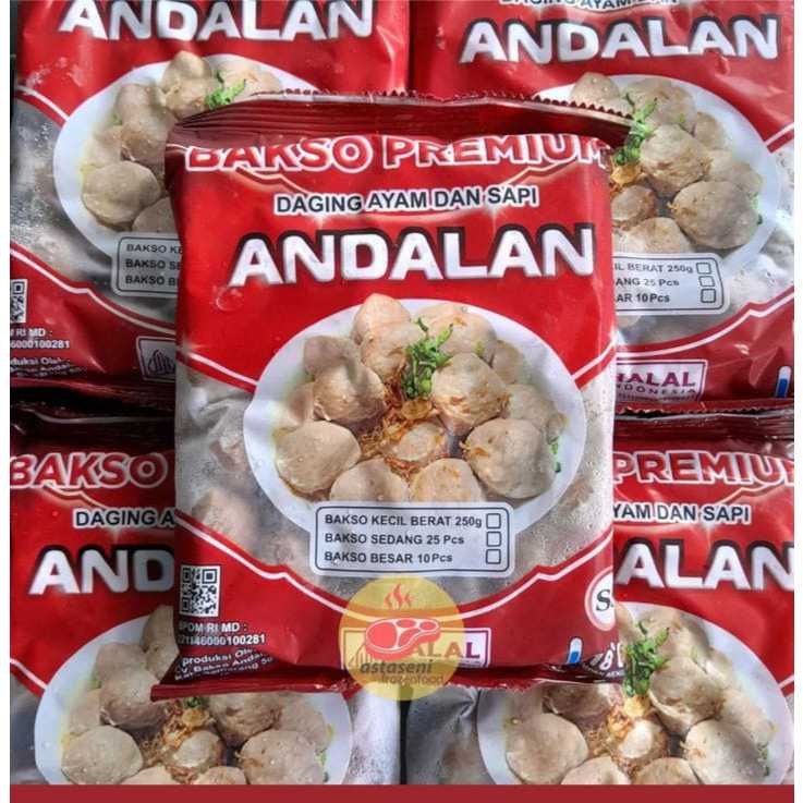 

bakso andalan isi 50 bji kombinasi sapi ayam 500g