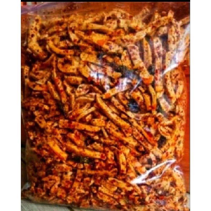 

[1KG]&[1/2KG]Basreng pedas daun jeruk dan original /bumbu melimpah, renyah dan enak