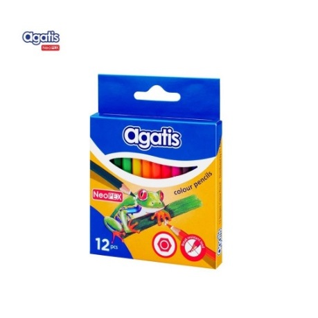 

Pensil Warna AGATIS Neopex 12 Warna NH-C-12H01 Pendek 12 Color Pencils