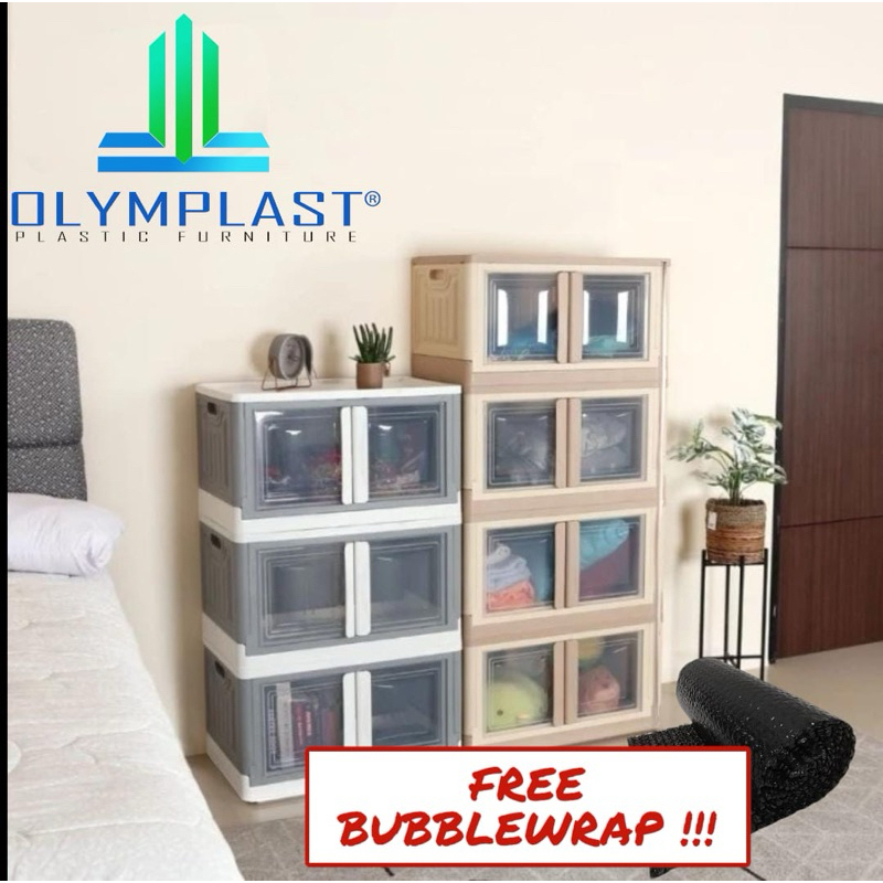 Olymplast Folding Storage OFS - Kotak Penyimpanan Plastik Lipat Folding Storage Olymplast Olympic