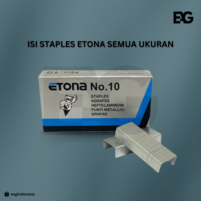 

EAG Market | Isi Staples Etona Kualitas Premium [Semua Ukuran]