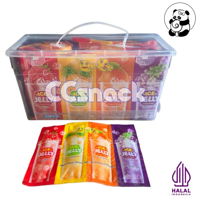 

AAA ICE JELLY WARNA TOPLES ISI 30