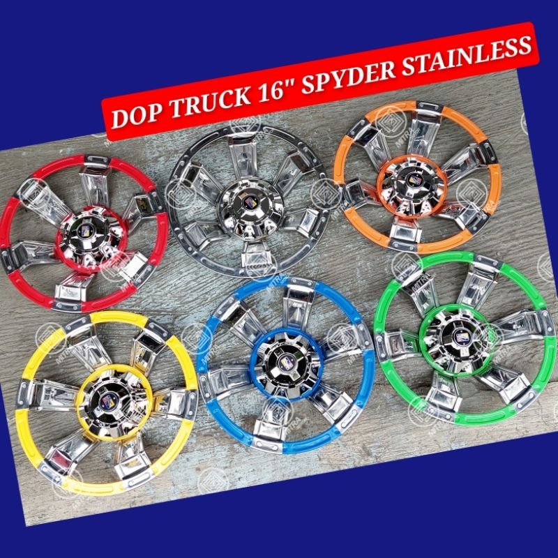 DOP VARIASI WELDOP TRUCK SPYDER 16" WILDOP TRUK COLT DYNA ELF DUTRO RODA BAN WHELLDOP WHEELDOP VELEG