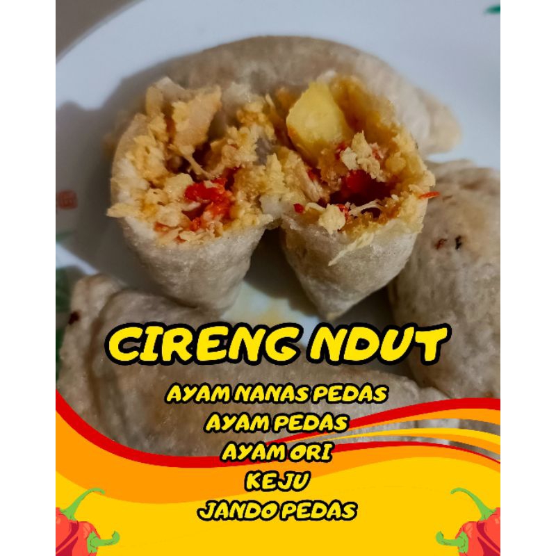 

CIRENG ISI ECER/SATUAN || CIRENG ISI AYAM SUWIR || CIRENG ISI JANDO PEDAS || CIRENG ISI AYAM PEDAS NANAS || CIRENG ISI KEJU MELTED