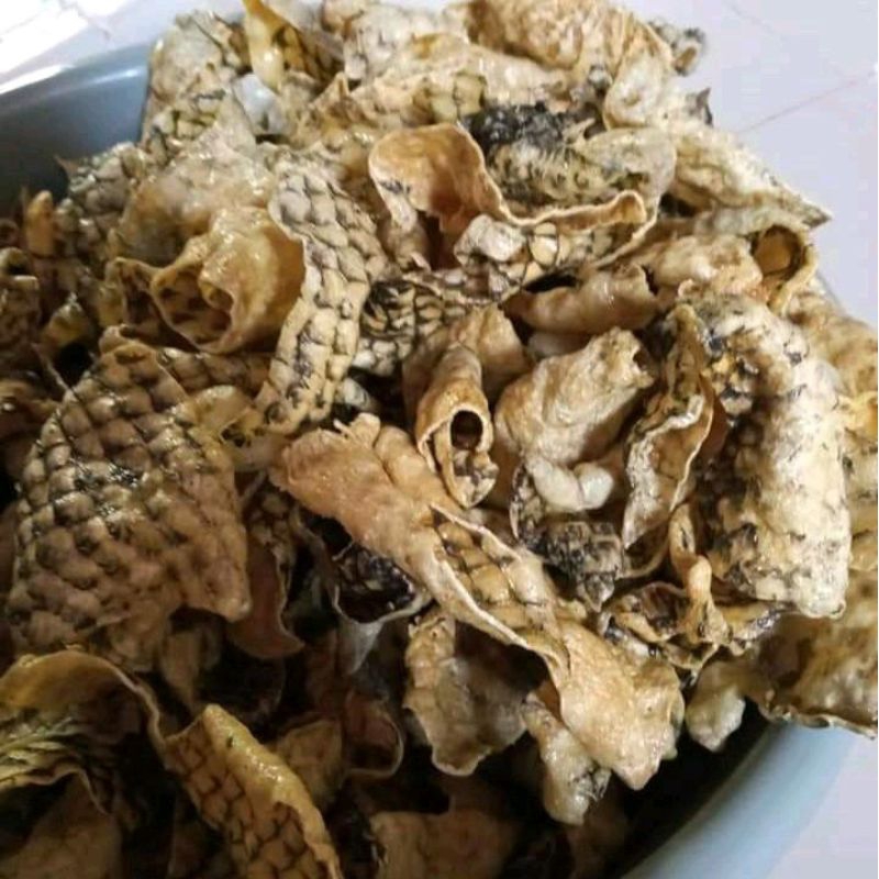 

Kerupuk Kulit Ikan Kakap Original (100Grm)