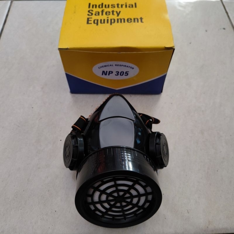Masker Mask Chemical Respirator Singgel Single Filter NP 305