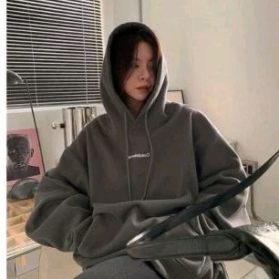 DINEA Hoodie COEXISTENCE Jumper Fleece hoodie korean style pria