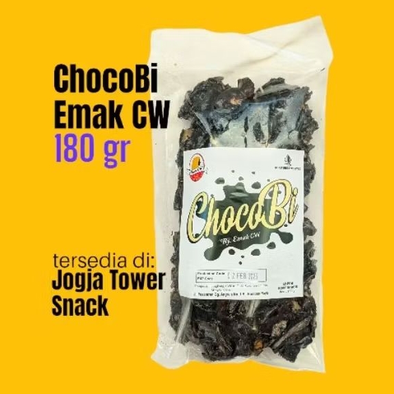 

ChocoBi Emak CW 180 gr 500 gr Keripik Singkong Coklat