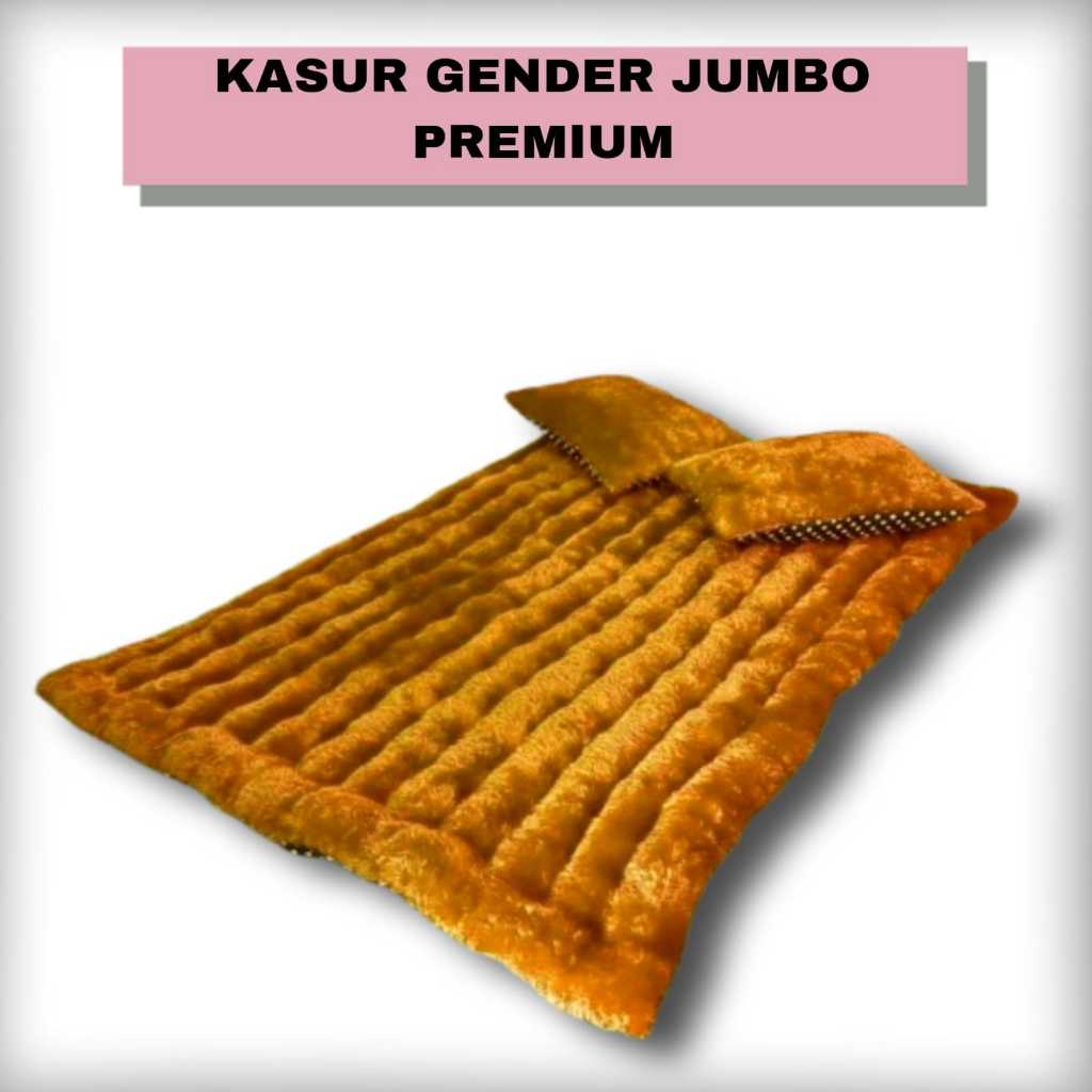 kasur gender jumbo ukuran 140x180 gratis 2 bantal bisa cod