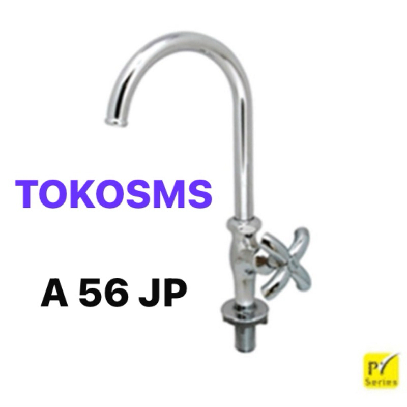 kran air cuci piring angsa san ei A56JP swinging sink tap