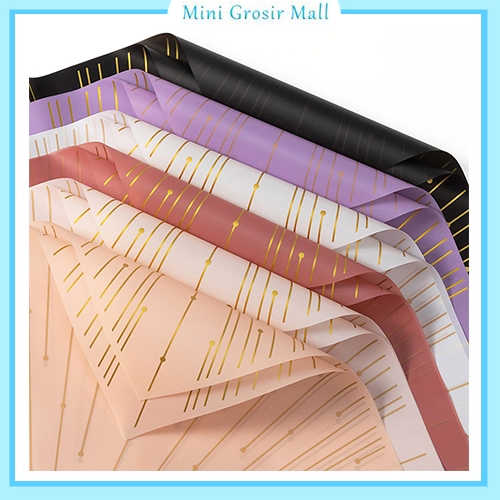 

20 Lembar Kertas Buket Meteor Cellophane Flower Wrapping kb6081