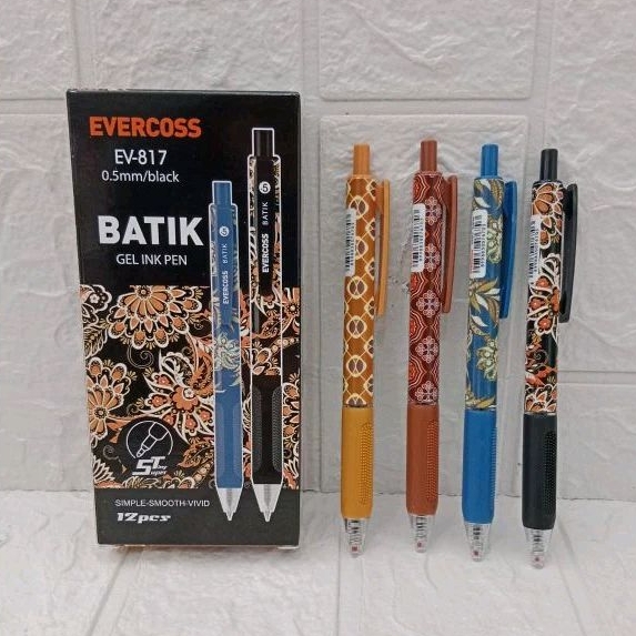 

Pulpen / Bolpen Gel Evercoss EV-817