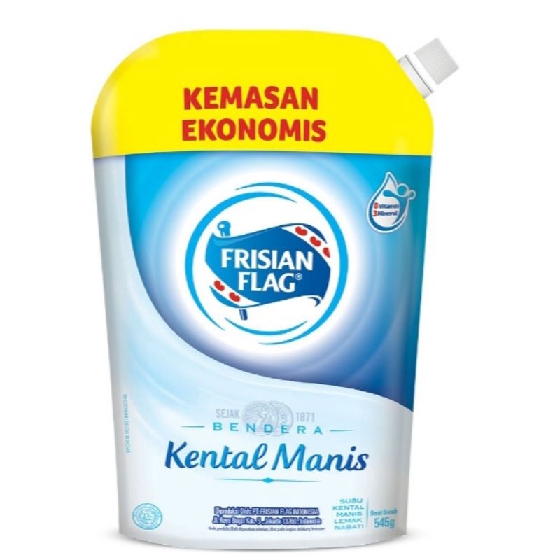 

Susu Kental Manis Bendera / Frisian Flag 545 Gr