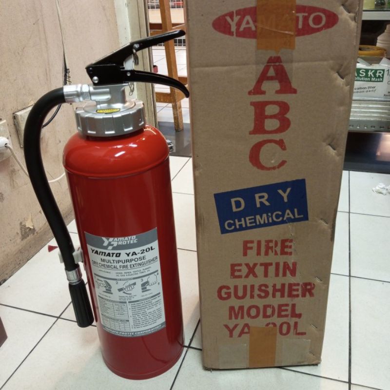 Apar Yamato 6 kg Powder / Tabung Apar Pemadam Api Yamato YA-20L ABC