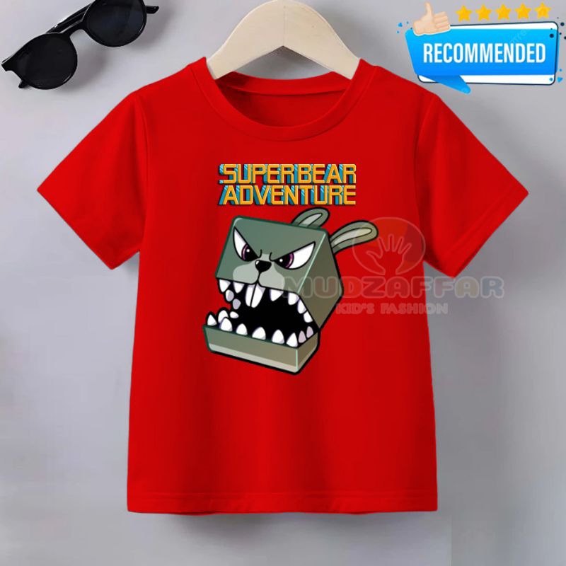 BAJU KAOS ANAK SUPER BEAR ADVENTURE KAOS ANAK SUPER BEAR ADVENTURE