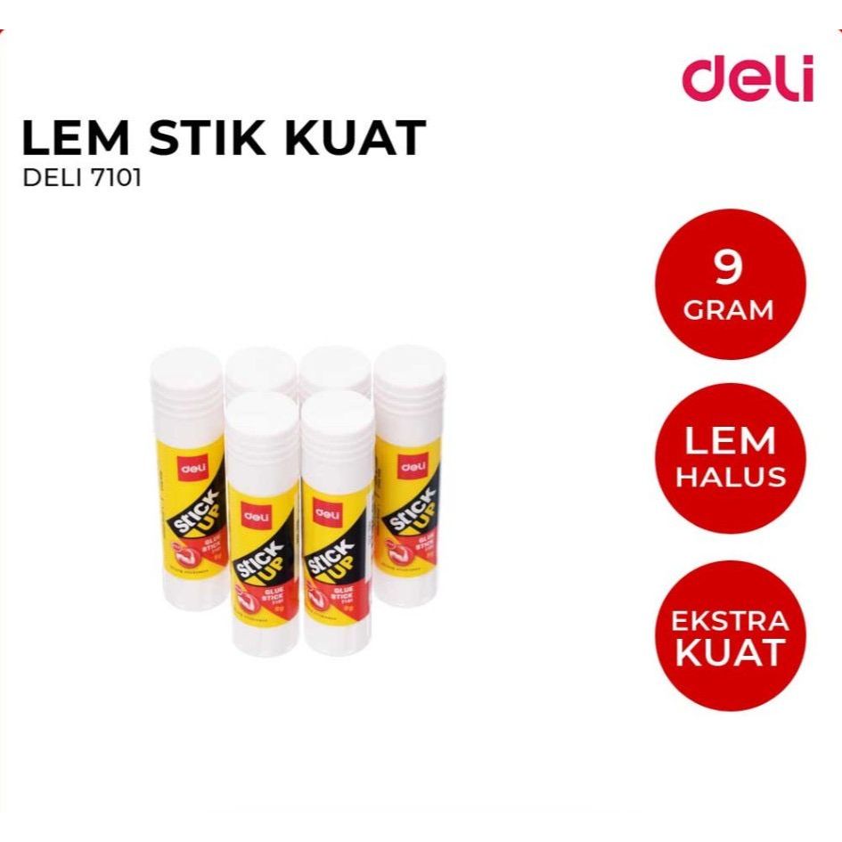 

lem stick merek deli ukuran 9 gram harga termurah ( ada promo)
