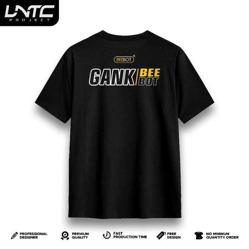 kaos beebot gank beebot atasan lengan pendek