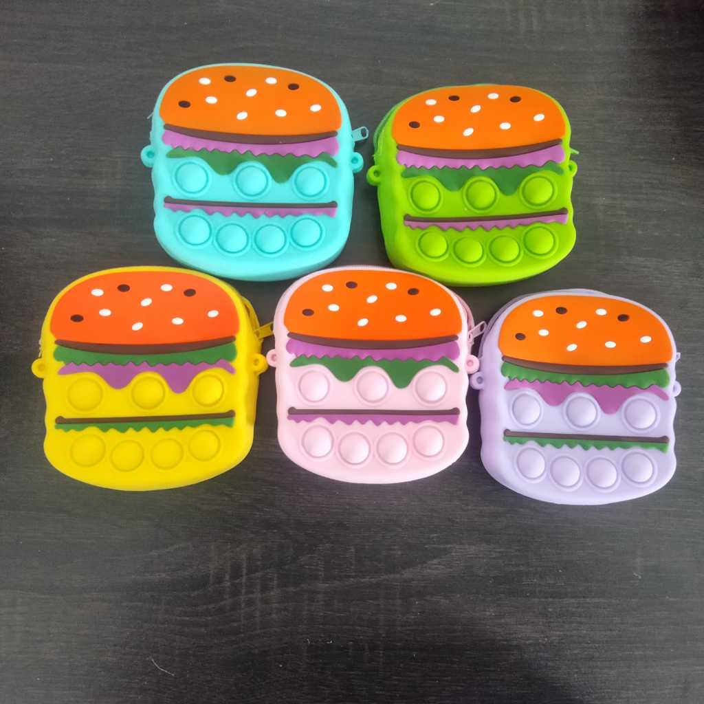 Tas Slempang POP IT anak Sedang Rainbow yang lucu dan menarik