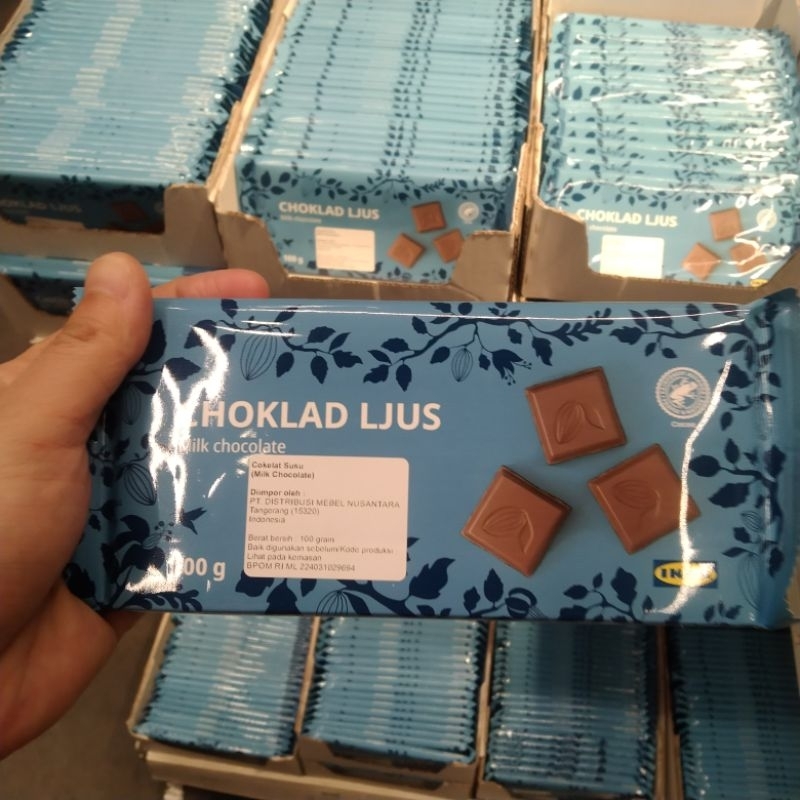 

Ikea coklat susu kacang expire feb 2025 100gr