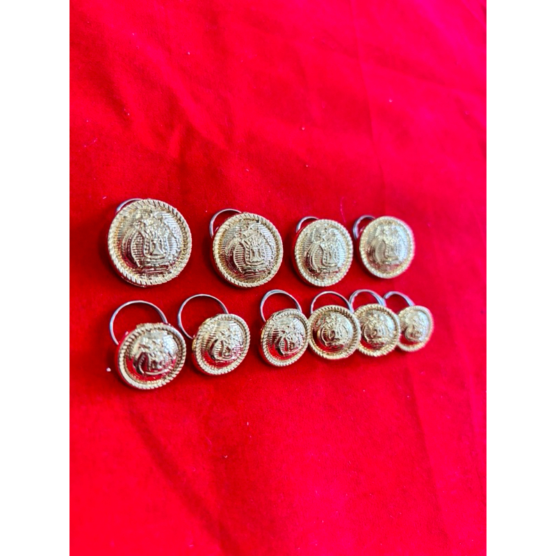 KANCING PDU PILISI GOLD EMAS