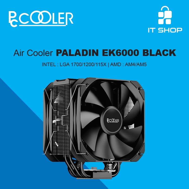 PCCOOLER Paladin EK6000 Dual Fan Black