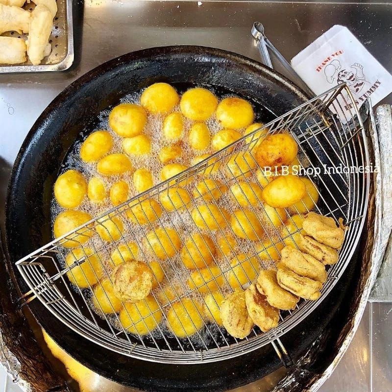 COD keranjang  peniris minyak bonus capitan | rak  gorengan | alat peniris makanan