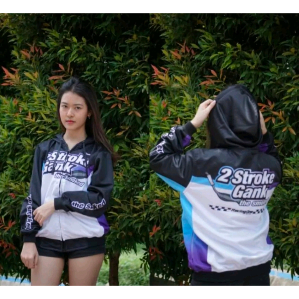 Jaket Racing 2Stroke The Smoked Two Stroke Gank