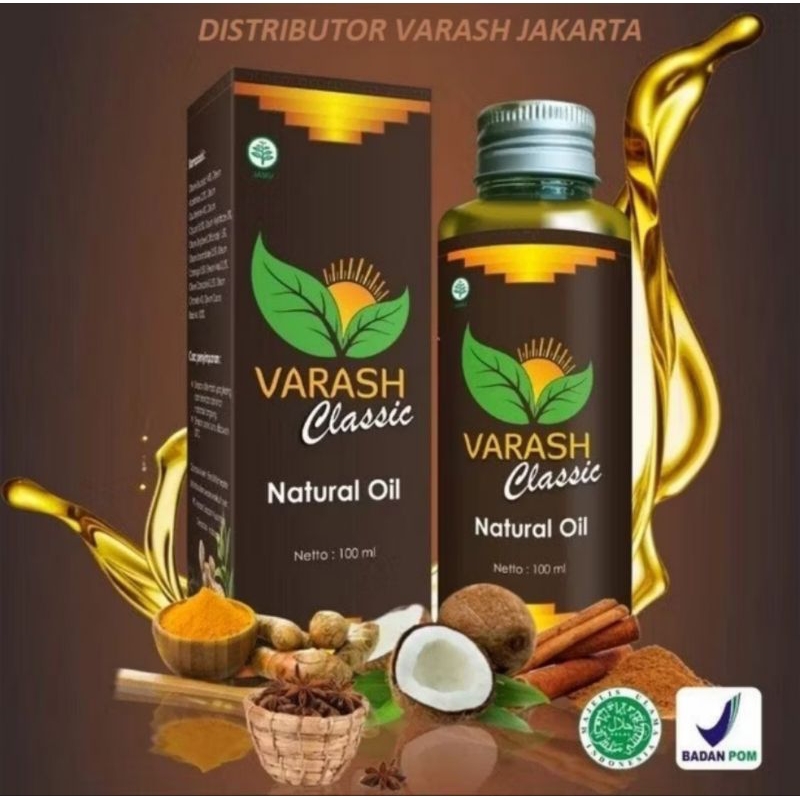 MINYAK VARASH CLASSIC ORIGINAL 100%