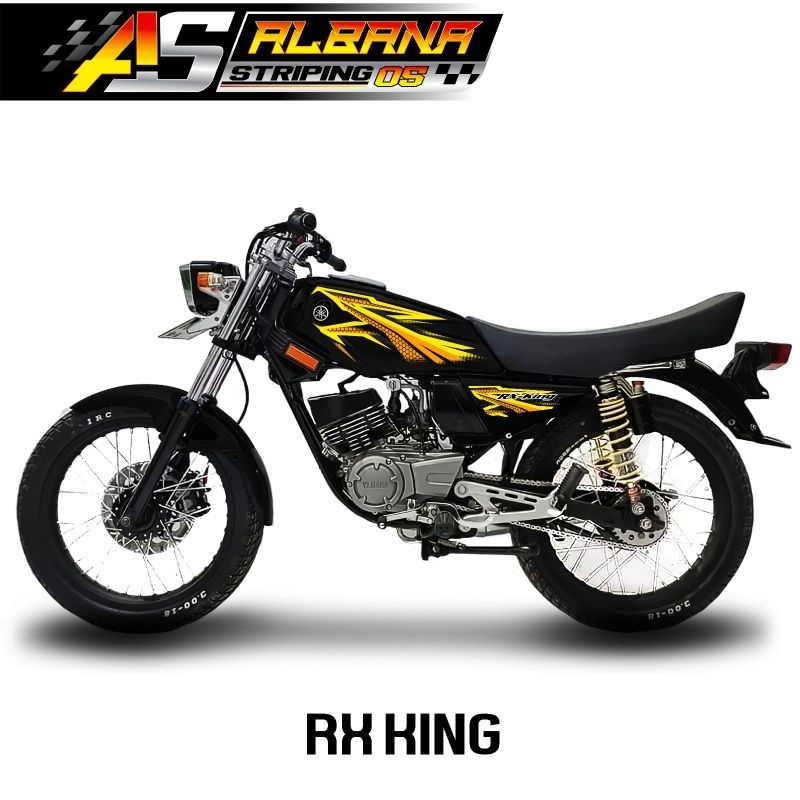 STICKER VAREASI TRANSPARAN YAMAHA RX KING 2005/STIPING TRANSPARAN RX KING 2005