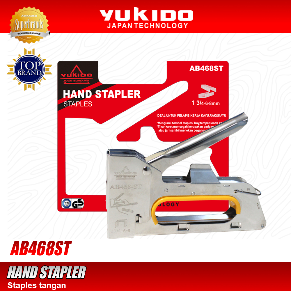 

YUKIDO Stapler Gun Tembak Paku 6MM/8MM - AB-468St