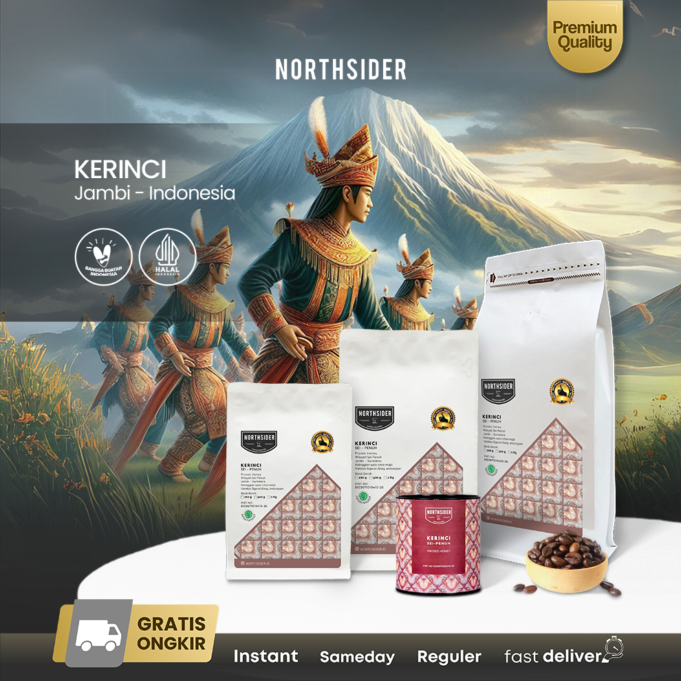 

Northsider Kopi Arabika Kerinci Sei-Penuh Honey Coffee