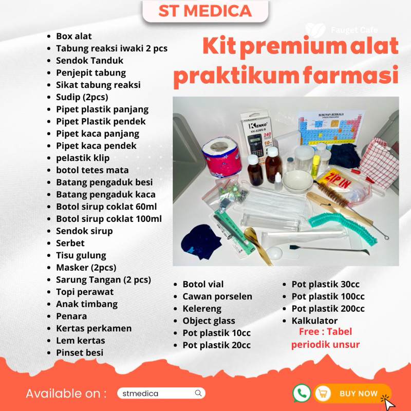 Pharma friends | Kit Premium Alat Praktikum Farmasi
