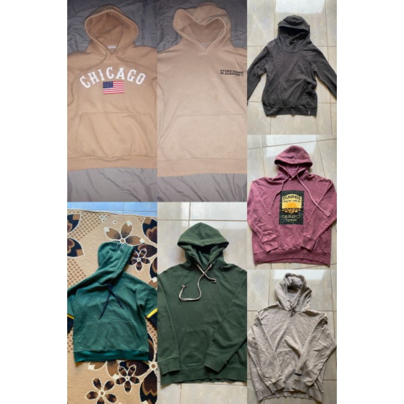 [CUCI GUDANG] HOODIE SECOND/BEKAS
